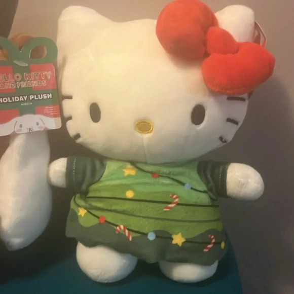 Hello Kitty and Friends Holiday Plush Hello Kitty and Cinnamoroll NWT - Picture 3 of 6